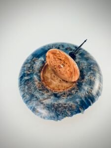 Blue Fountain lidded box